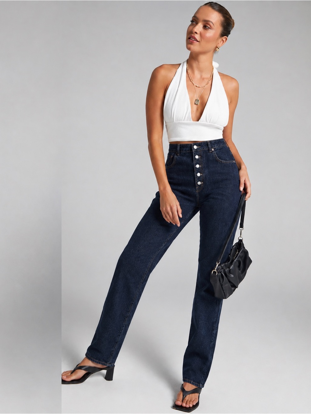 NWT Rolla’s Elle Super High Rise Relaxed Denim